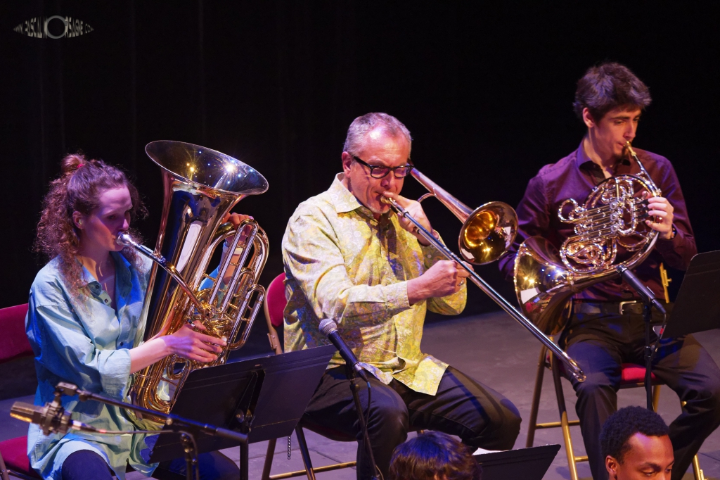 Robin Leblanc (tuba), Dominique Miletti (trombone), Camille Jody (cor)
2019 © PascalMorsagne